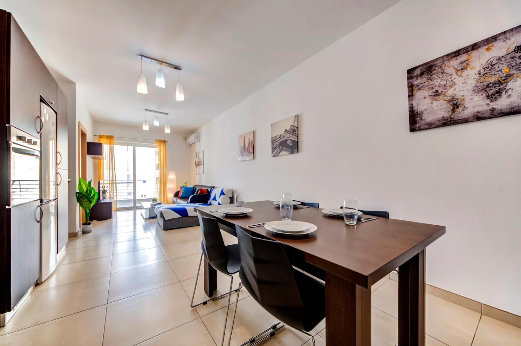 Modern 2Br Apt With Balconies In St Julians, Paceville - Apt 5 By Vaganza San Giuliano Esterno foto
